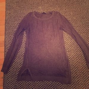 Brown Express Long Tee