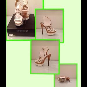 Bebe Sandals for @afortuneinlux