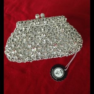 Crystal Evening Bag,Bridal,New! Exquisite!