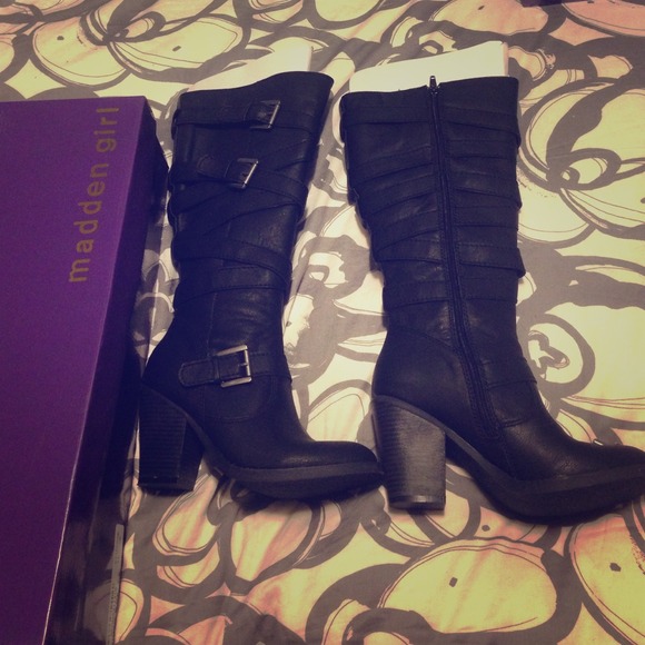 Steve Madden boots with heel