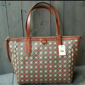 ***TRADED!!*** Fossil Sydney Shopper Tote
