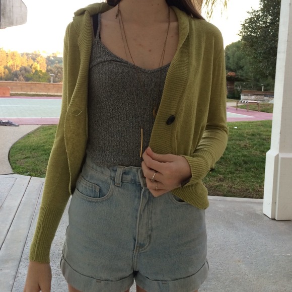 Green Hooded Sweater