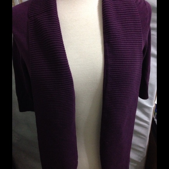 ❗️FINAL PRICE❗Express ️Purple Shrug - Picture 3 of 5