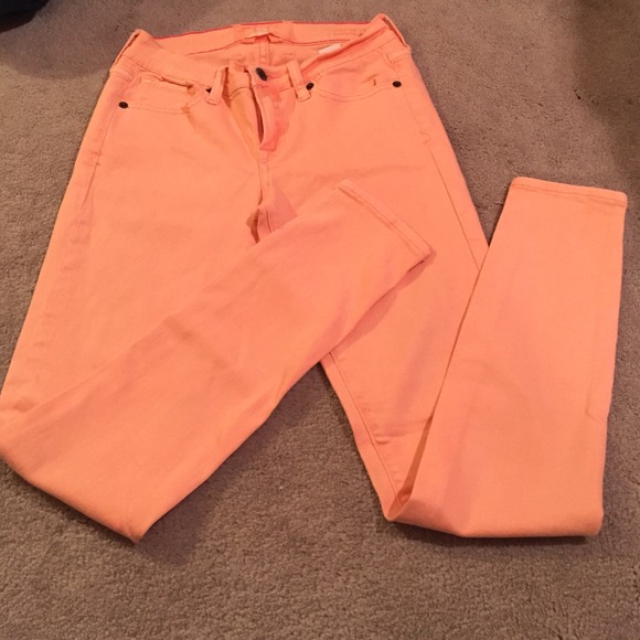 Lucky Brand Peach Skinny Jeans
