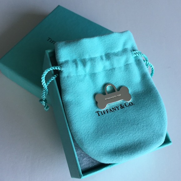 tiffany dog bone charm