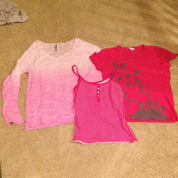 Pink top bundle