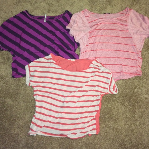 3 FLOWY TOP SHIRTS