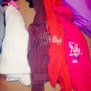 Zip up & pull over hoodies !!