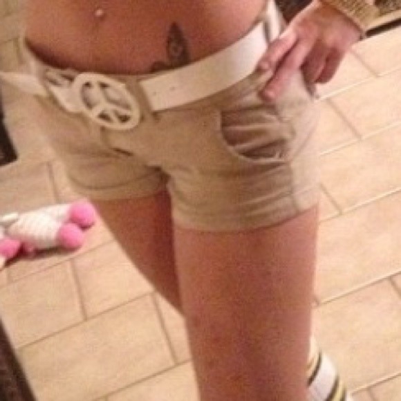 Khaki shorts