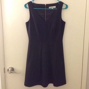 Ann Taylor Loft black cocktail dress size 2