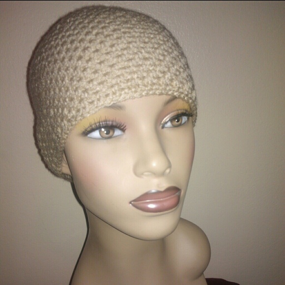 Handmade Crocheted Beanie - Picture 3 of 4