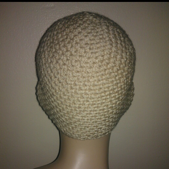 Handmade Crocheted Beanie - Picture 4 of 4
