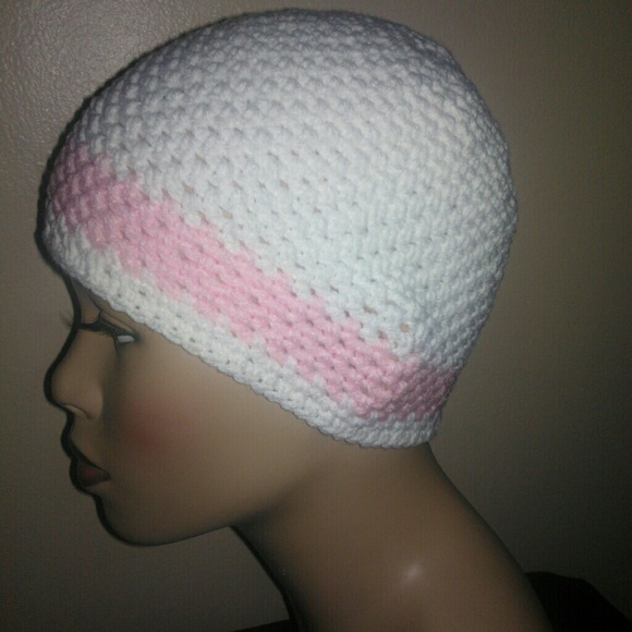 Handmade Crocheted Beanie - Picture 2 of 4