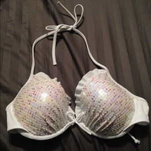 White Victoria secret bathing suit