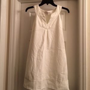 Exquisite off white LOFT dress