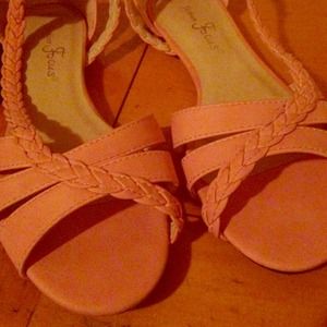 Braid sandals super cute