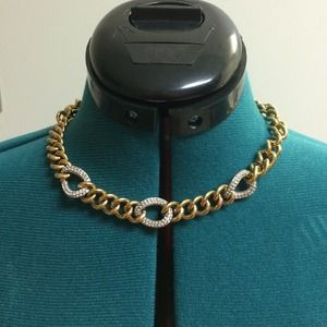 Juicy Couture gold chain necklace