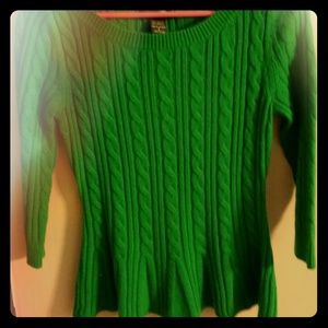 New York and company peplum sweater.