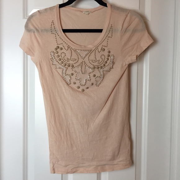 J.crew embellished tee