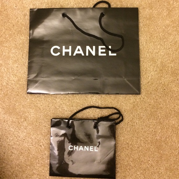 Chanel shopping bags
