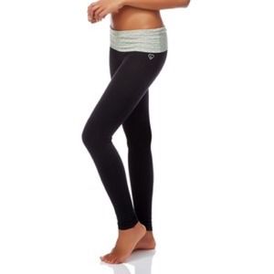 Foldover Skinny Yoga Leggings