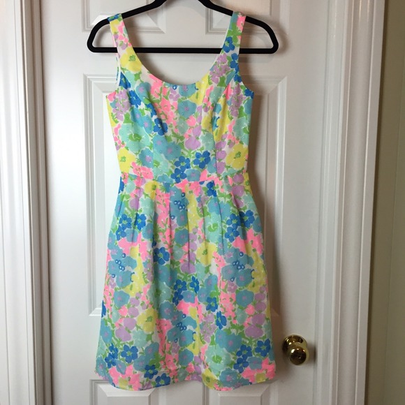 LILLY PULITZER posey dress "spring fling"