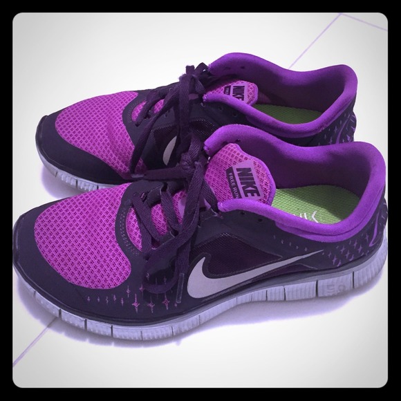 Purple nike free running 3! 💜
