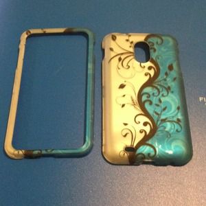 A two piece phone cover for the Galaxy S2