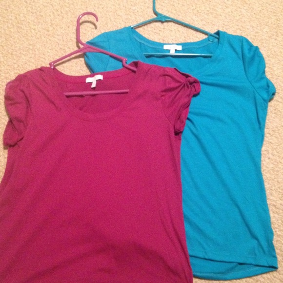 Delia's XL cute short sleeve tops exc condition