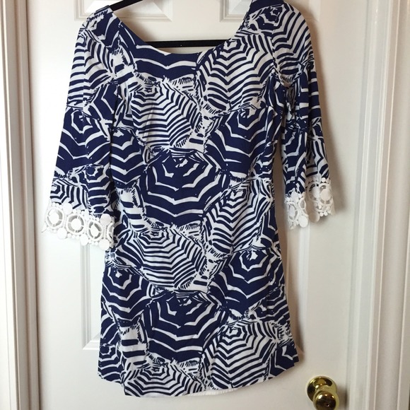 LILLY PULITZER harbor tunic dress "oh cabana boy"