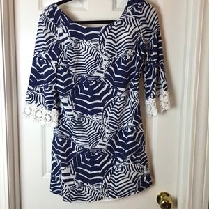 LILLY PULITZER harbor tunic dress "oh cabana boy"