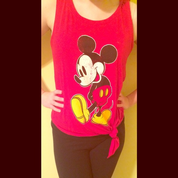 Super cute Mickey tank top