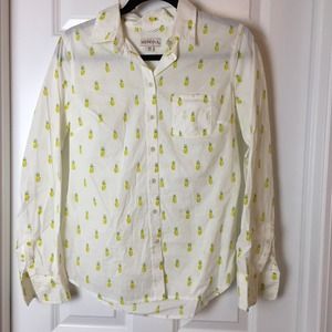 Target pineapple button up