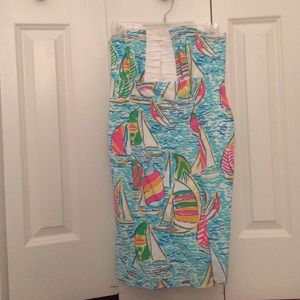 Strapless Lily Pulitzer Dress