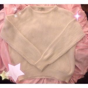 ◻️ White Fishermen Pullover ◻️