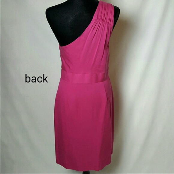 BR pink one shoulder dress - Picture 2 of 2