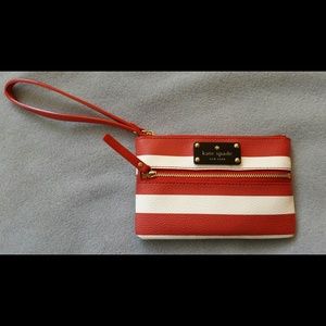 Kate Spade Wristlet Stripe