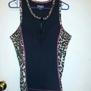 Brand new never worn racer back sport top