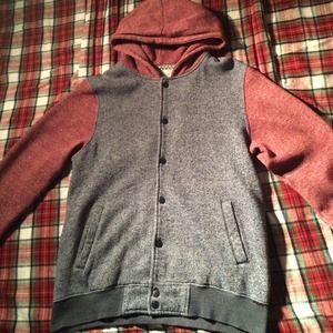 MENS blue and red sweater