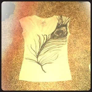 Peacock feather shirt