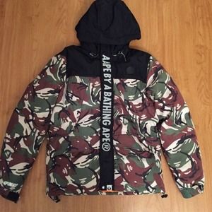 Aape by A Bathing Ape Puffer Coat
