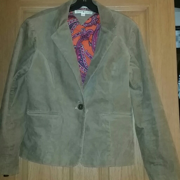 Corduroy blazer