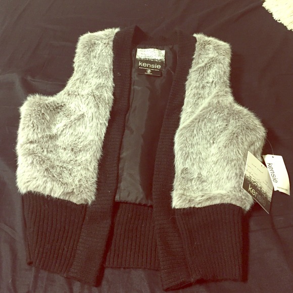 Kensie Faux Fur Vest