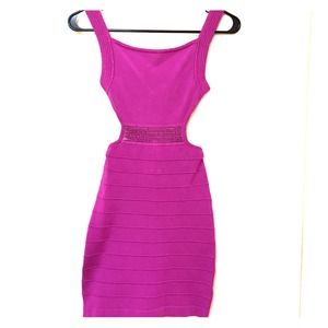 Beautiful beaded Bebe dress.