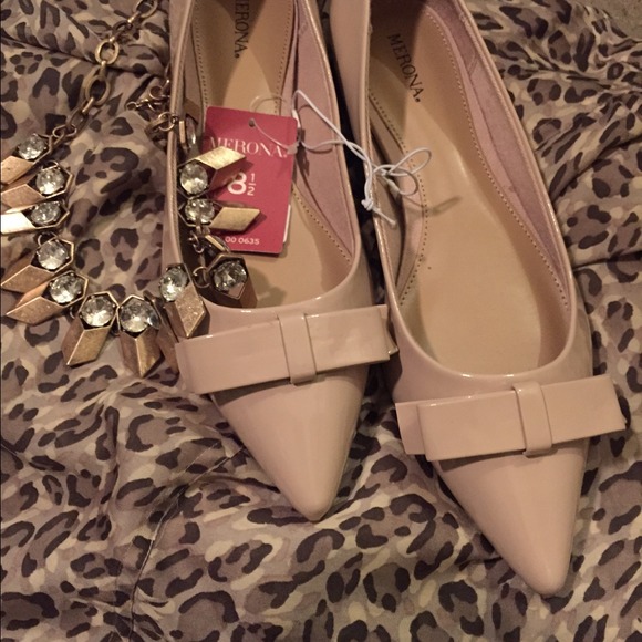 MERONA flats with tags