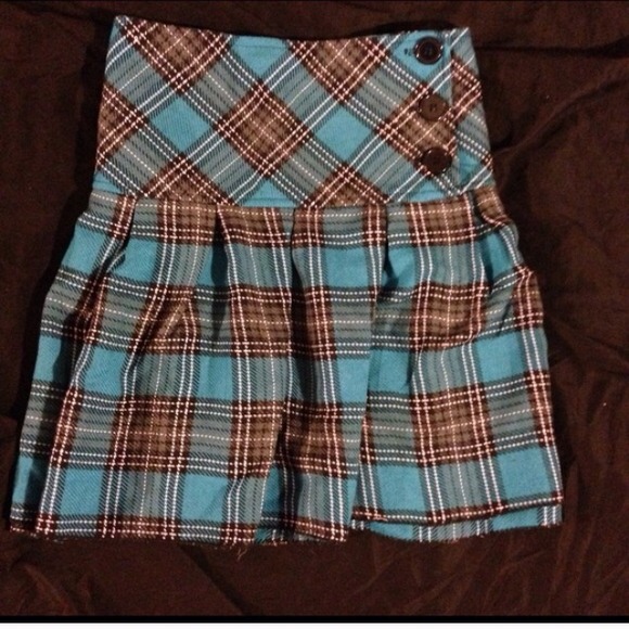 Plaid skirt bundle