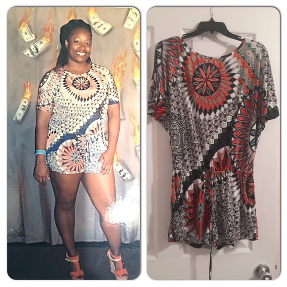 Abstract Pattern Romper!