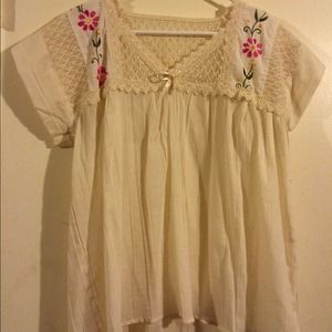 It has flowers on it...