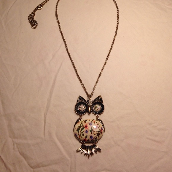 Gold Owl Chain