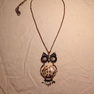 Gold Owl Chain